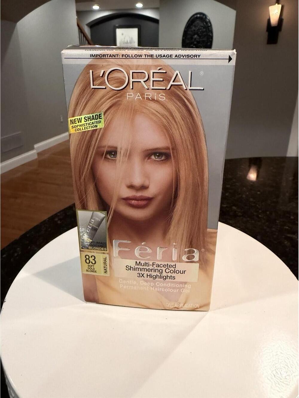 L’oreal Paris Féria Multifaceted Shimmering Color 83 Natural Soft Gold Blonde
